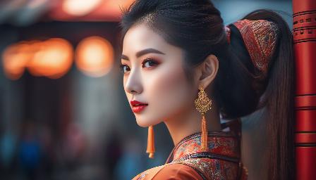 Oriental 1 - Oriental Woman - image 0